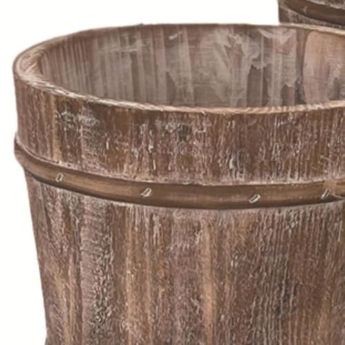 Jardinières décoratives rustiques pot de fleur intérieur jardin - 3