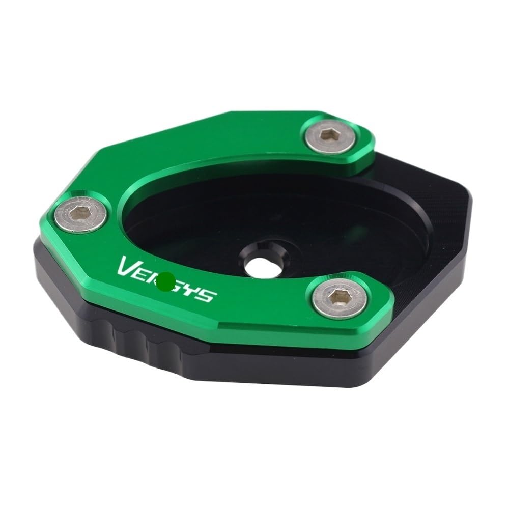 Extension béquille moto Versys élargisseur stable sol meuble vert - 5