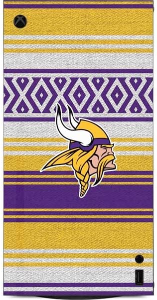 Skinit Decal Gaming Skin Compatible with Xbox Series X Digital Edition Console - Officially Licensed NFL Minnesota Vikings Trailblazer Design
