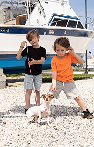 Brix Boys 5 Pack T-Shirts - Crewneck 100% Cotton Tagless Multipack Kids Short Sleeve Basic Comfort Tees.3