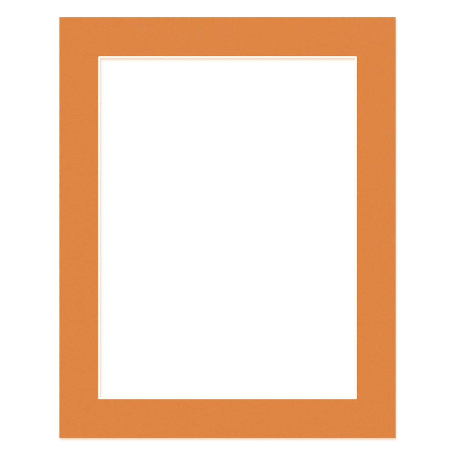 Alison Kingsgate 20x16" Burnt Orange Picture Mount for 16x12" Aperture — image 1