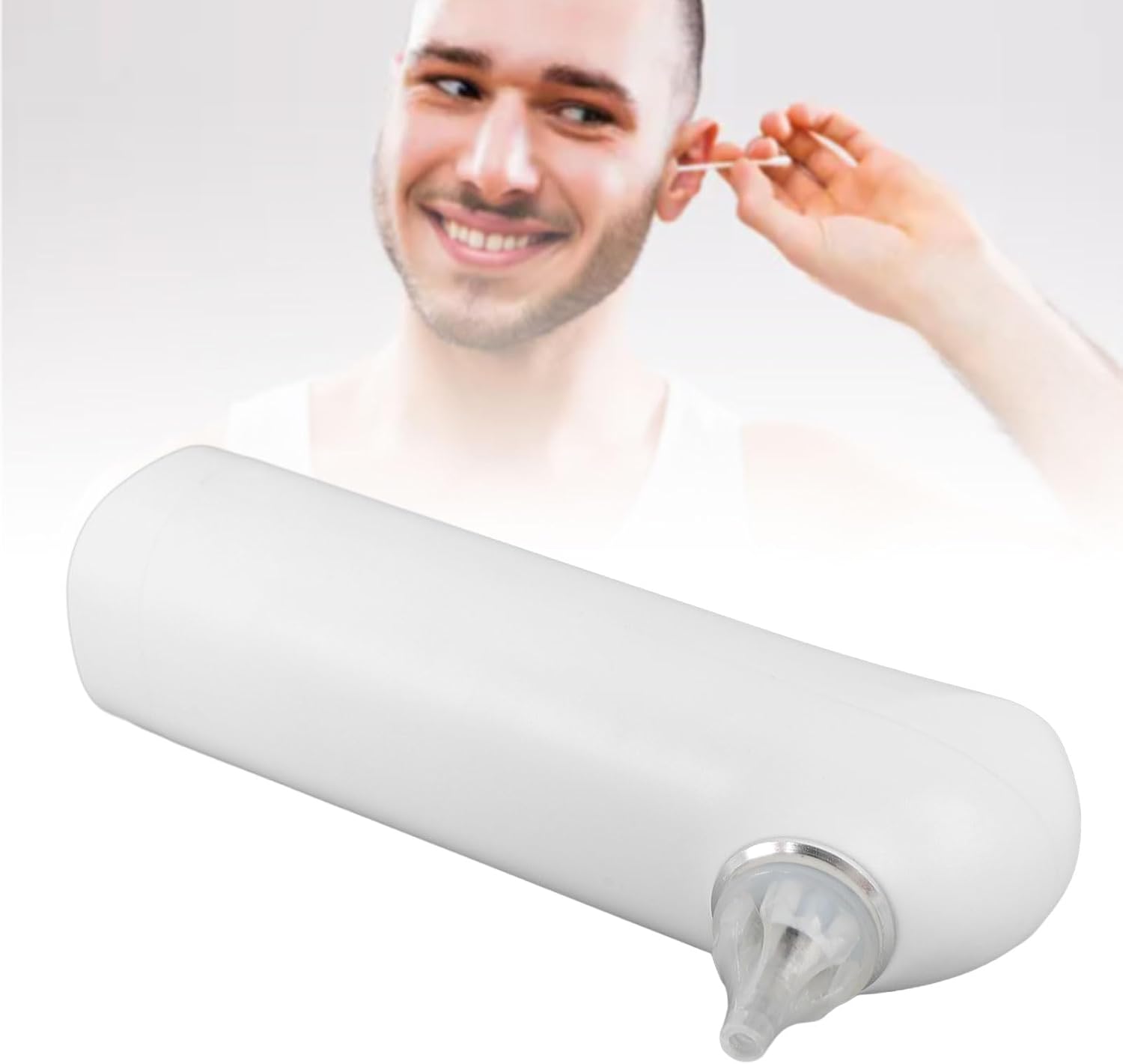 Electric Ear Dryer Portable Constant Temperature Ear Drying Device Comfortable Water Removal for Swimming Travel Premium ABS USB Rechargeable 14 x 3.5 cm 1 Pack