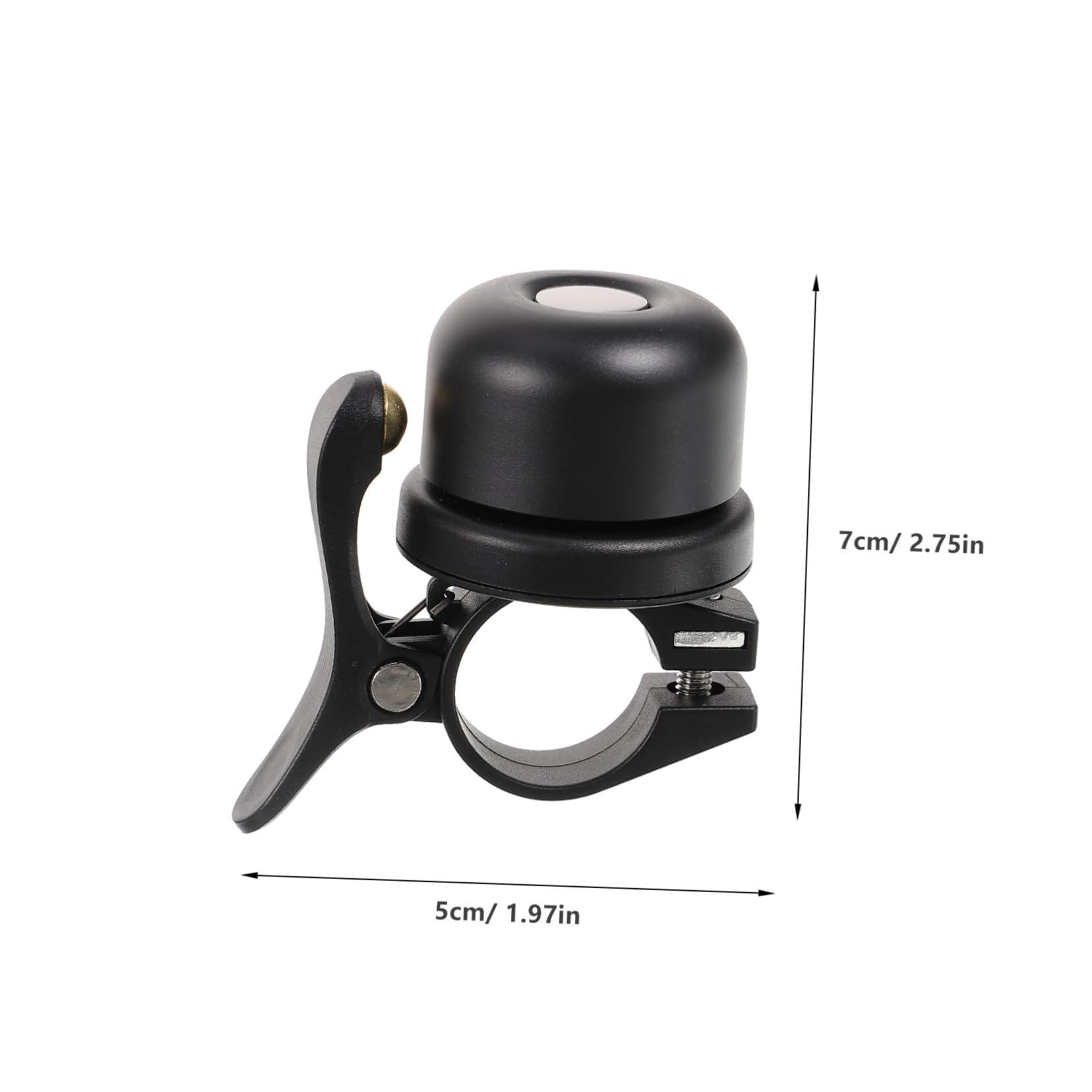 BESPORTBLE Portable Road Bike Bell Loud Compact Cycling Alarm for Mountain and Standard Bicycles Easy to Install Handlebars for Adults and Secure Riding