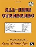 aebersold murten möbel Noten/Sheetmusic Jamey Aebersold Jazz -- All-Time Standards, Vol 25: Book & 2 CDs (Play-A-long, Band 25)