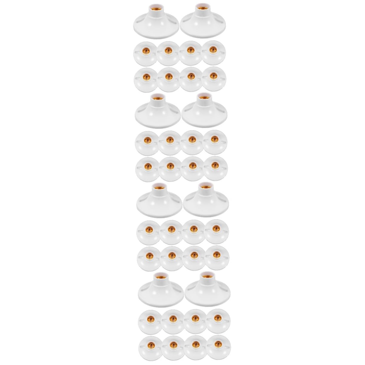 SOLUSTRE 40pièces Douilles De Lampe Ignifuge De Supports De Lampe Pour Décoration Intérieure Et Éclairage Domestique