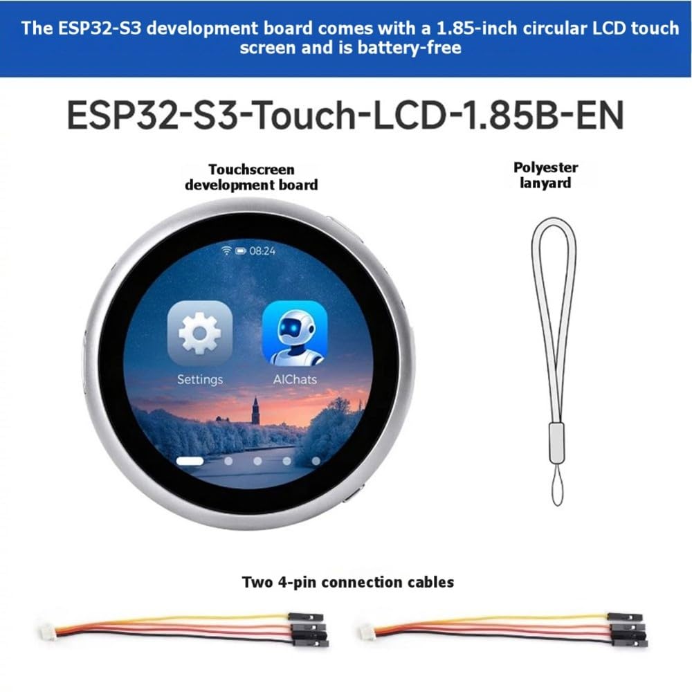 Entwicklungsboard Touch-LCD 1,85 -S3R8 mit -Modell