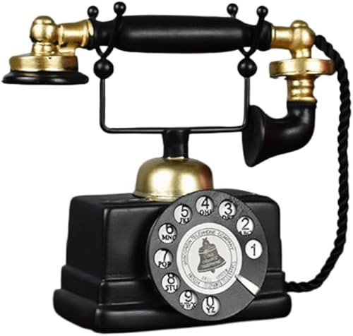 Miniatura 8 de Estatua retro de radio para decoración del hogar, figura de TV retro para estante, estantería, mesa, oficina, sala de estar (radio)