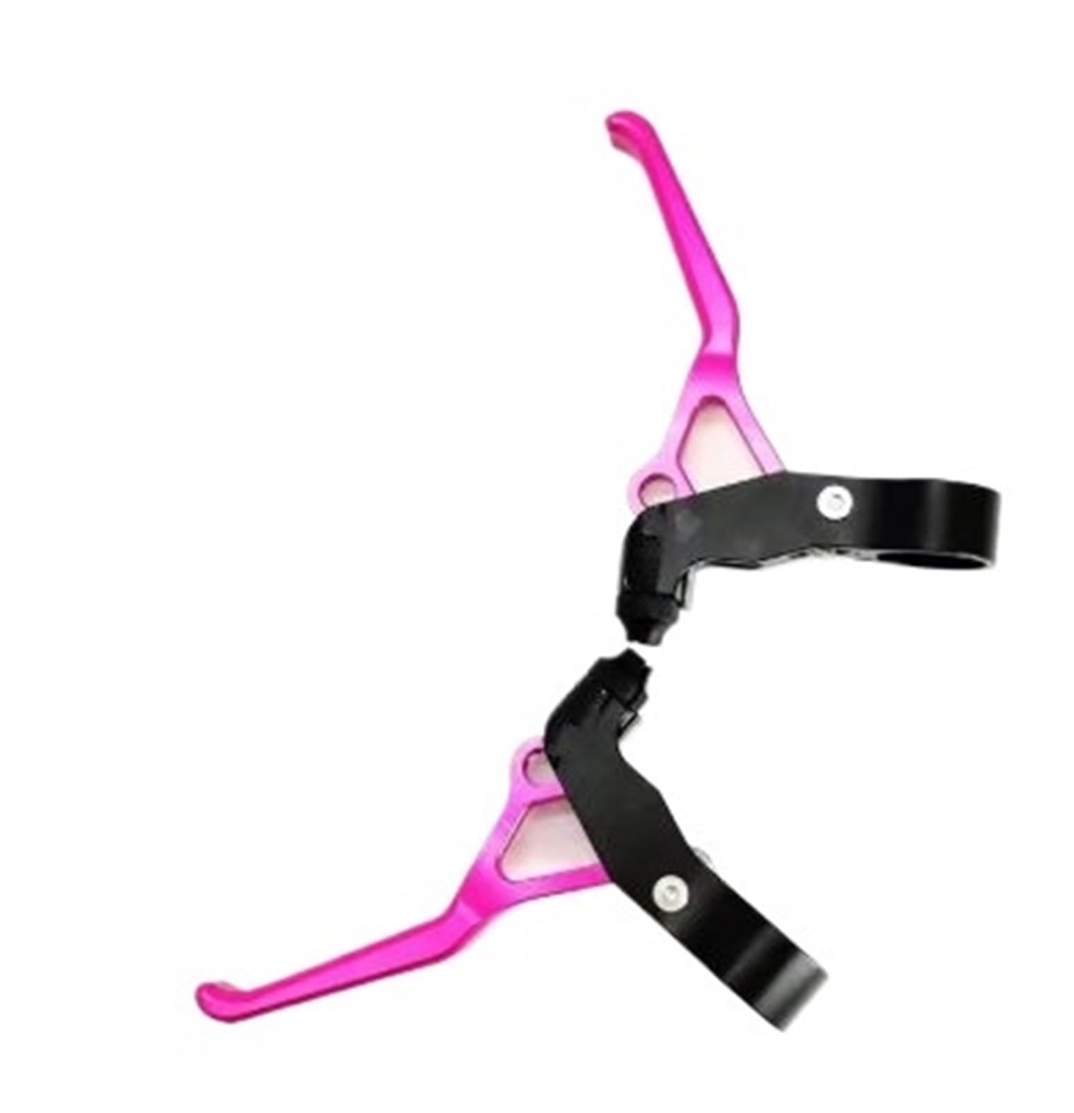 EGUIAS Ultralight Brake Levers 22.2mm Fit for BYA412 Fit for Brompton Folding Bike Caliper Brake Lever CNC(Pink)