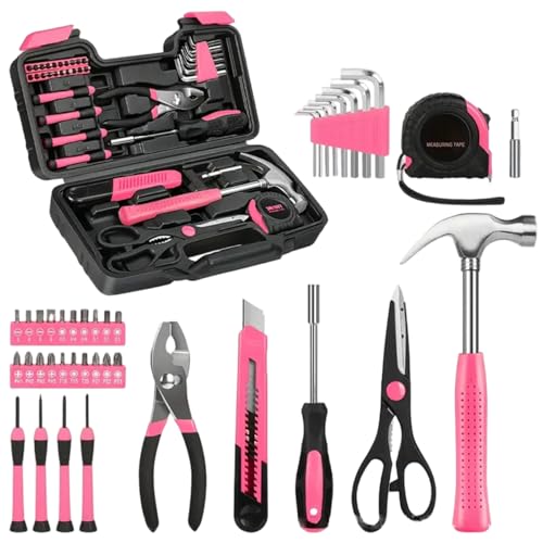 Kit de herramientas para el hogar, 39 piezas con estuche miniatura 1