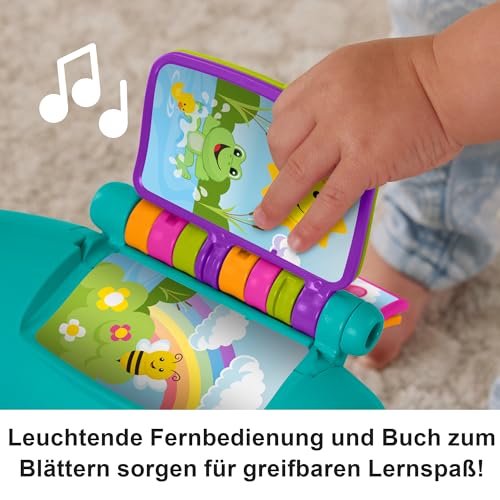 Fisher-Price Laugh & Learn Smart Stages Stuhl, Türkis, mehrsprachig – Ansicht 4