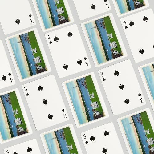 Skaneateles, New York, Baraja de 52 Cartas Póker miniatura 4