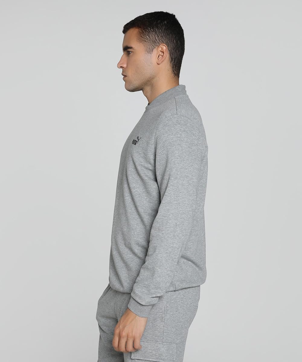 PUMA Ess Small No. 1 Logo Crew TR Sweats d'équipage Homme (Lot de 1)
