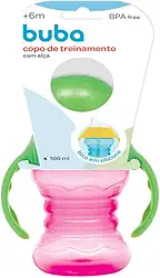 Copo De Treinamento Com Alca, Buba, Rosa