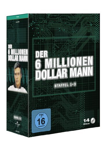 Preisvergleich Produktbild Der sechs Millionen Dollar-Mann Komplettbox (Stackpak)