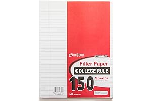 Top Flight Filler Paper: The Essential Note-Taking Companion for College Students