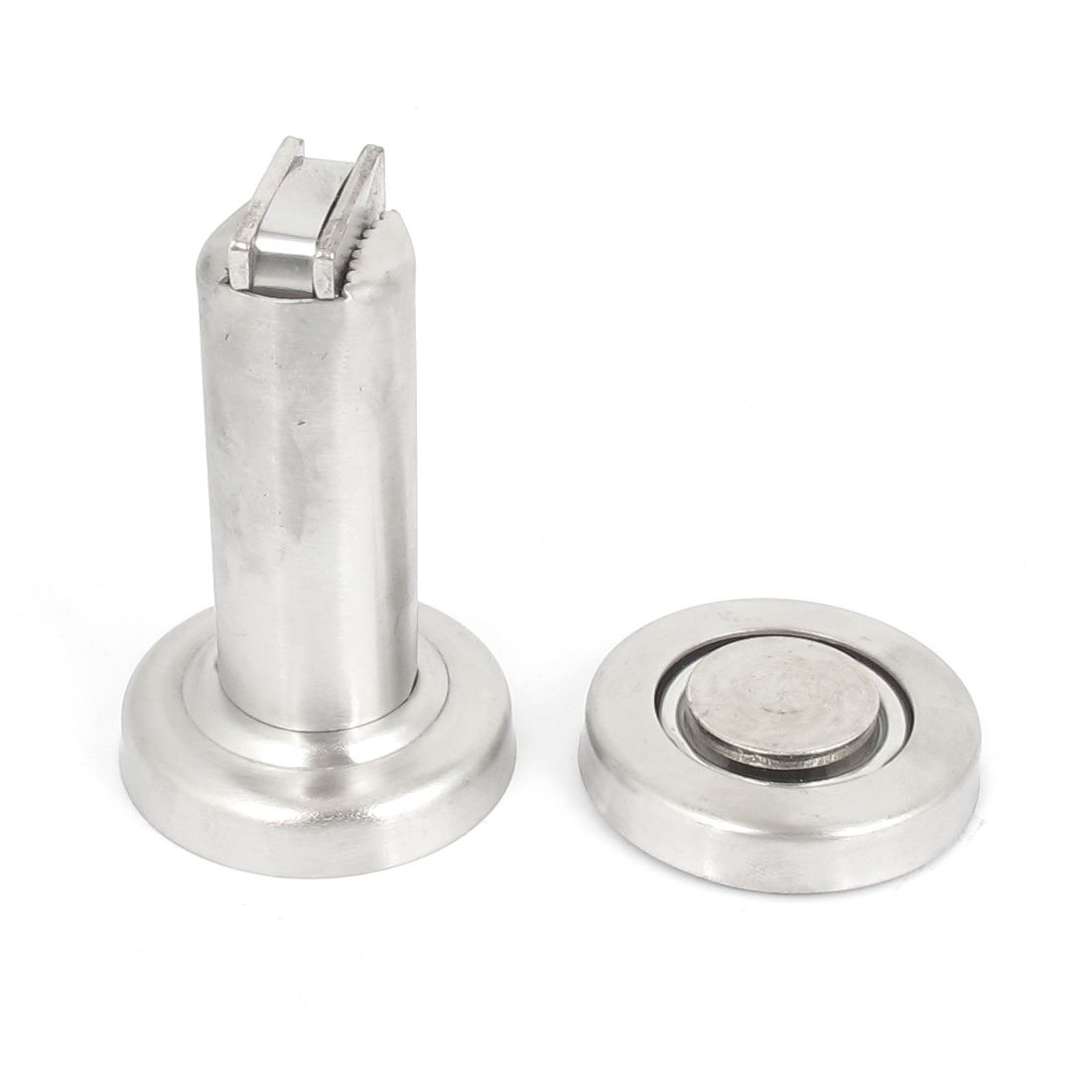 Topes para Puertas, Tope de Puerta,Protector cuña Tope,Parachoques Acero Inoxidable Montaje en Pared Alta