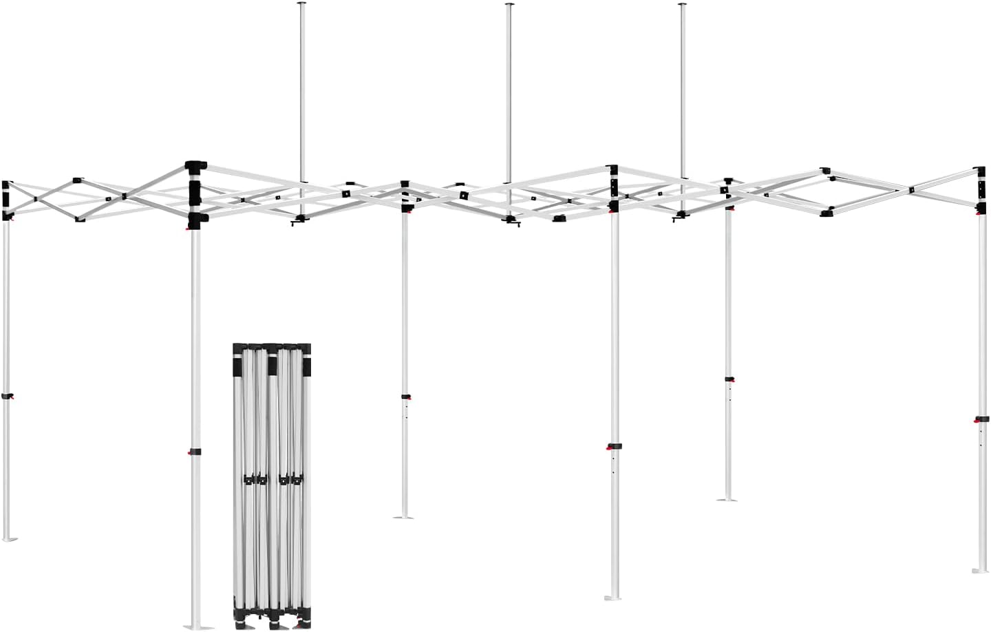 Amazon.com : ABLEM8CANOPY Aluminum Frame for 10'x20' Pop up Canopy Tent ...