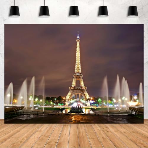 Photographie fond pour paysage français et accessoires photo booth Tour Eiffel Paris