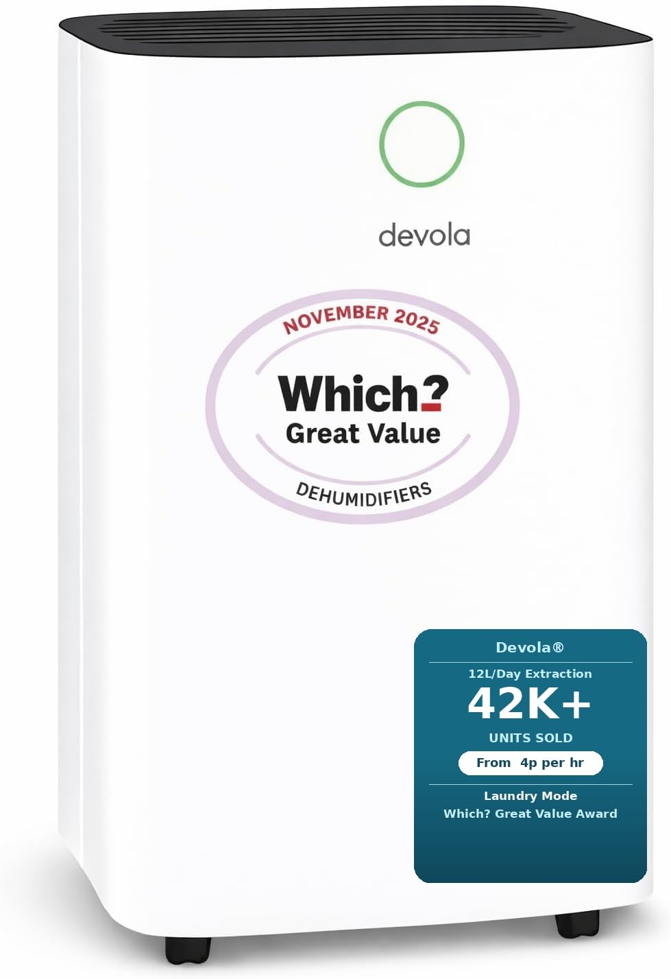 Devola 12L/day Low Energy Dehumidifier, Quiet Review – Worth the Premium Price?