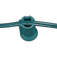 Vista 3 de Novelty Lights Paquete de 50 enchufes de repuesto C9, verde, SPT-2