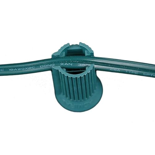 Miniatura 3 de Novelty Lights Paquete de 50 enchufes de repuesto C9, verde, SPT-1