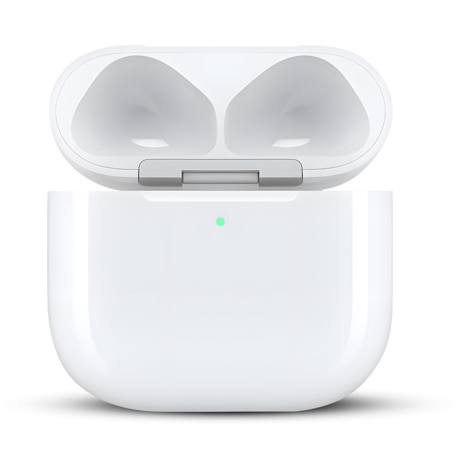 Compatible for AirPods 4 Charging Case Replacement AirPod 4th Generation with Wireless Charging Bluetooth Pairing Sync Button No