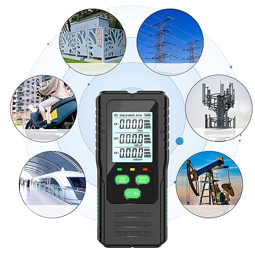 Medidor EMF 3 en 1 Detector de Radiación miniatura 6