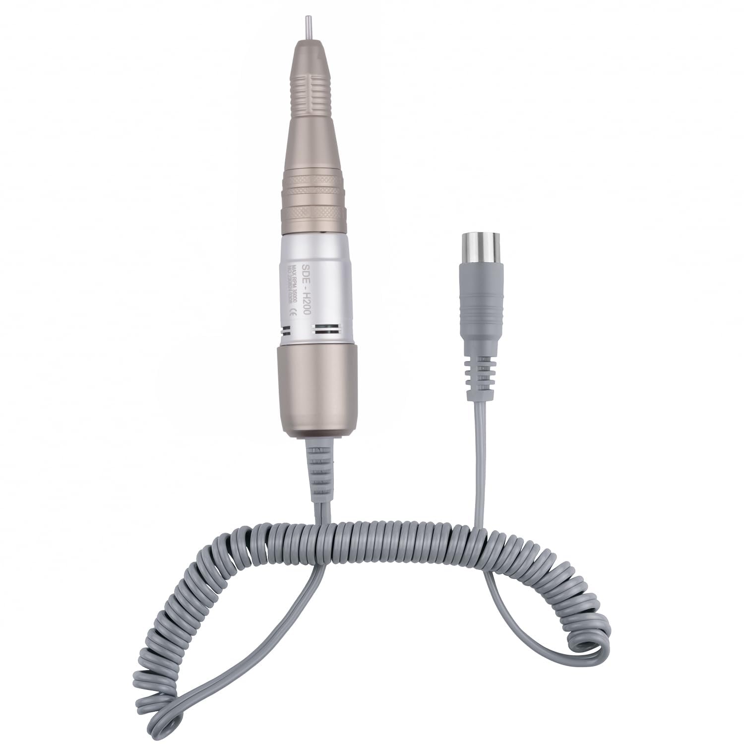 Elektrischer Nagelbohrer, 35 K U/min, Bürstengriff, SDE-SH200, Bohrfutter, 2,35 mm, Maniküre-Pediküre-Werkzeug