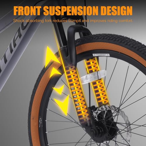 SPATIAL Mountain Bike, 24/26/27.5/29 Inch Outdoor Cycling