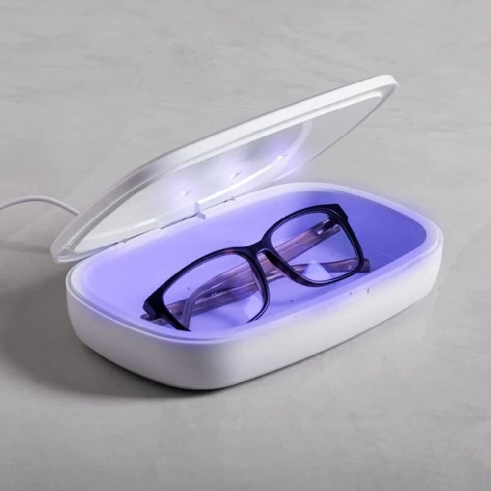 S1419832 Sterilizzatore UV Caricabatterie Senza fili, Bianco
