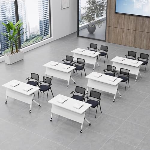 Table de séminaire rectangulaire modulable pour optimiser vos espaces de réunion collaboratifs - 6
