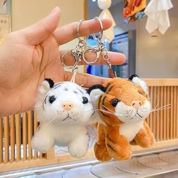 Amazon.co.jp: 2個セット 虎 キーホルダー ペア お揃い トラ 虎