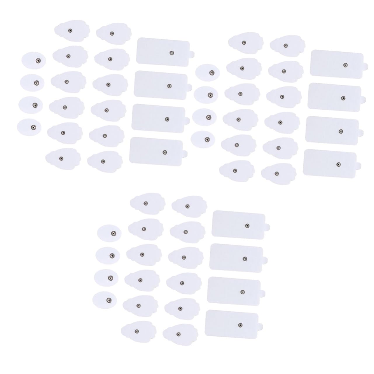 Healvian 60stücke Selbstklebende Elektrodenpads Für Bunte Auswahl Vielseitig Einsetzbar Für Muskelstimulation Und Schmerzlinderung