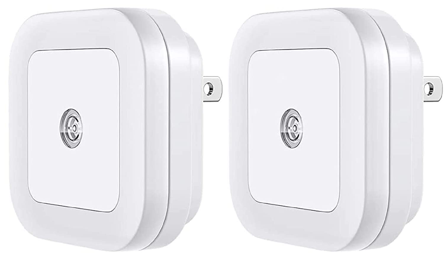 GIANT IMPEX Attractive Night Light Lamp 0.5W Automatic On/Off Sensor | Smart LED Plug in Lamp for Bedroom Gift, Office, Living Room (Pack of 1) Polycarbonate