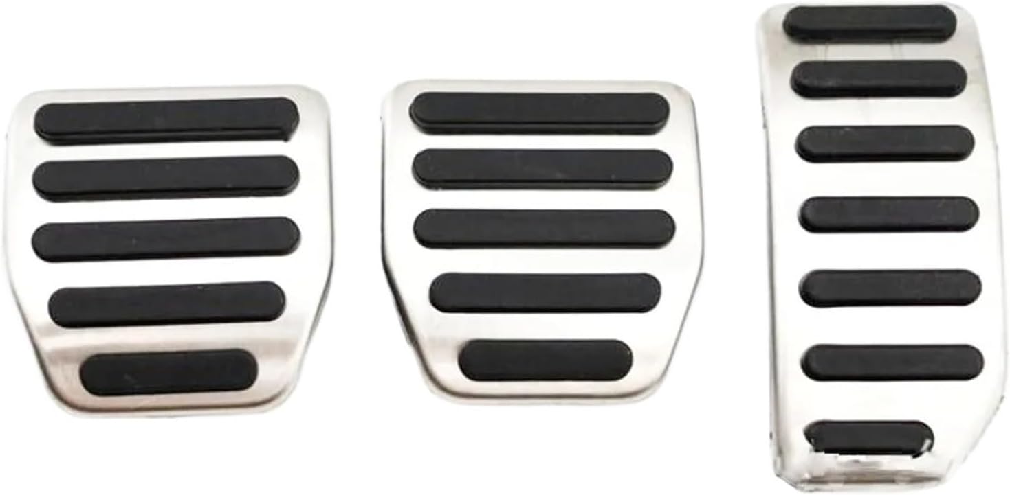 Auto Parts Car Styling Stainless Steel NO Drill Fuel Accelerator Brake Pedal Fit For Volvo S60 S60L S80 S80L V60 XC60 XC70 V70 Car Accessories Cost performance(AT)