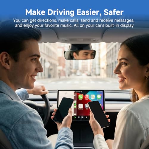 ANYFAR D7 Mini 2-in-1 Wireless CarPlay & Android Auto Adapter Alloy Shell by ANYFAR - Used condition - Image 9