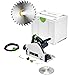 Festool Tauchsäge TS 55 F-Plus Master Edition (mit Sägeblätter, Splitterschutz, Sichtfenster, Innensechskantschlüssel), im Systainer