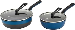 レミパンプラス & ミニセット ネイビー 【 フライパン セット 蓋 レミパン IH 鍋 キッチン ガス キッチン用品 くっつかない 軽い RHF-858 】