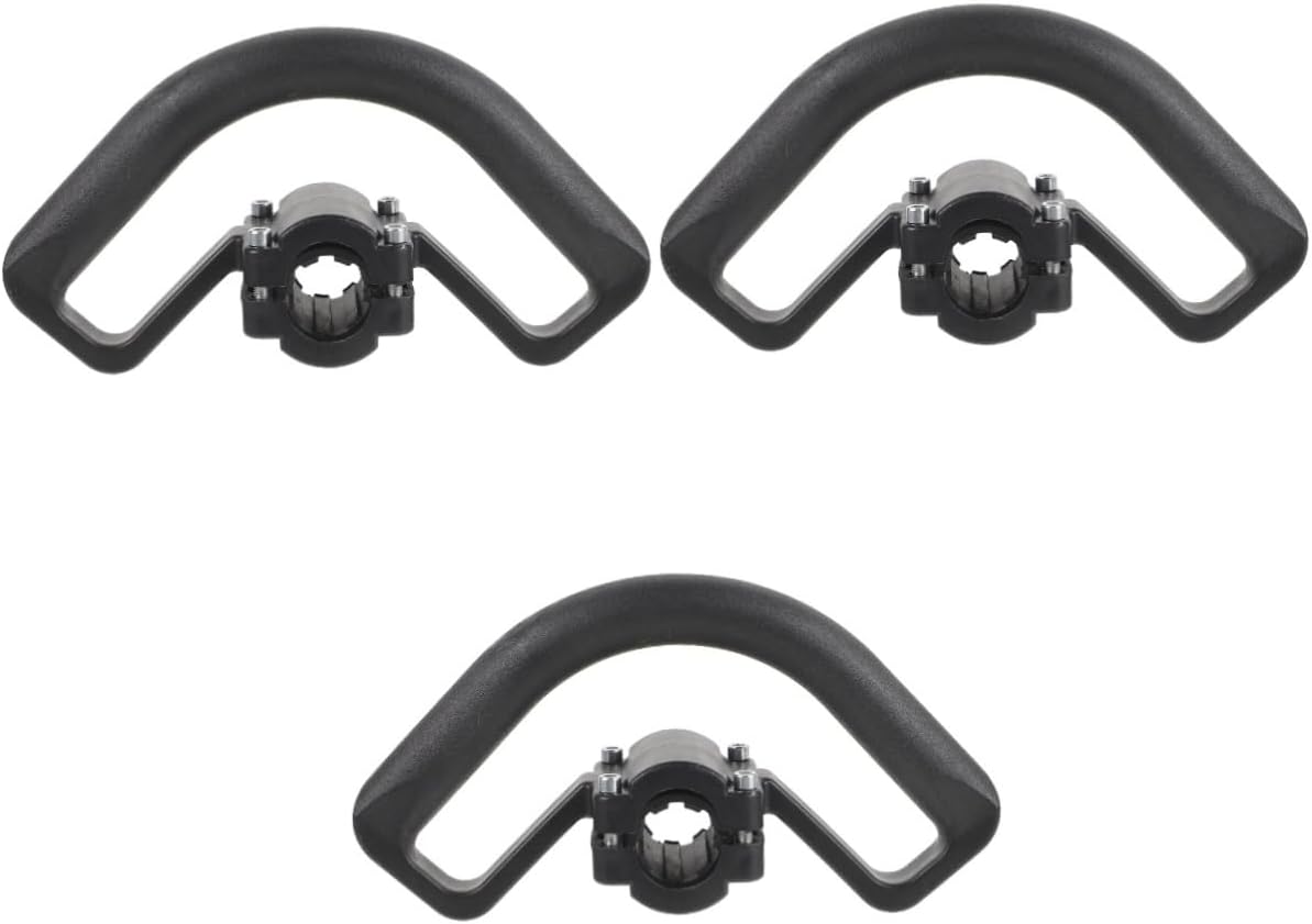 3pcs Lawn Mower Handle Grip Replacement for Grass Trimmers and Brush Cutters Easy to Install Versatile Design for Efficient Mowing and Reduced Workload Compatible Machines