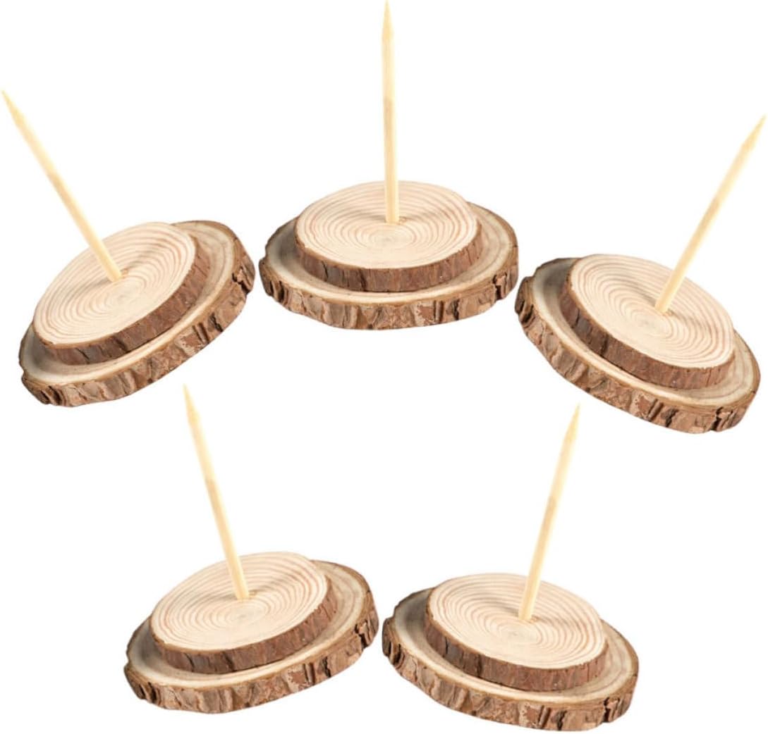 Christmas Tree Stand Base Rustic Beige for Wood 5pcs, Artificial Trees