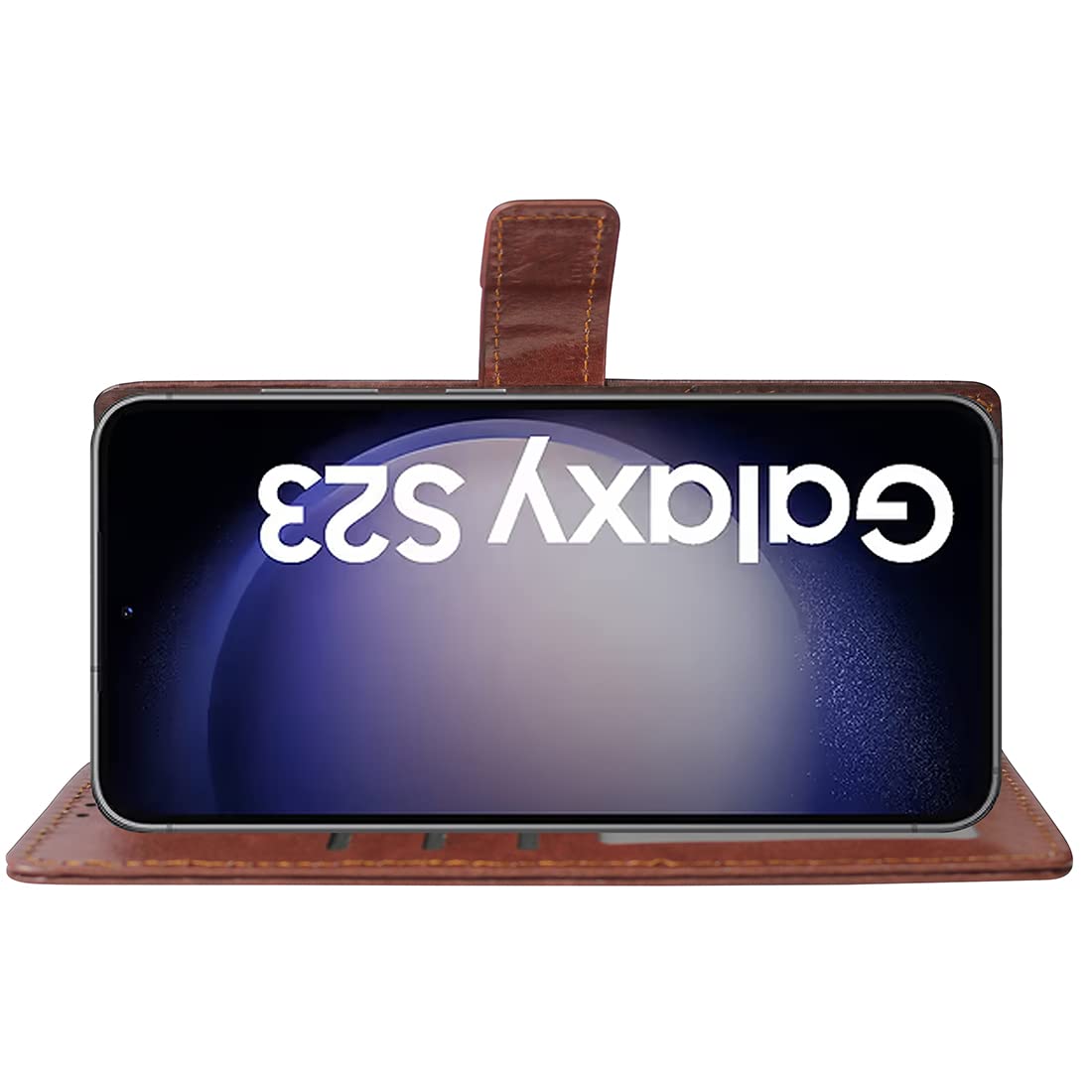 Samsung Galaxy S23 Flip Cover - Premium Leather -4 Samsung Galaxy S23 Flip Cover - Premium Leather -4