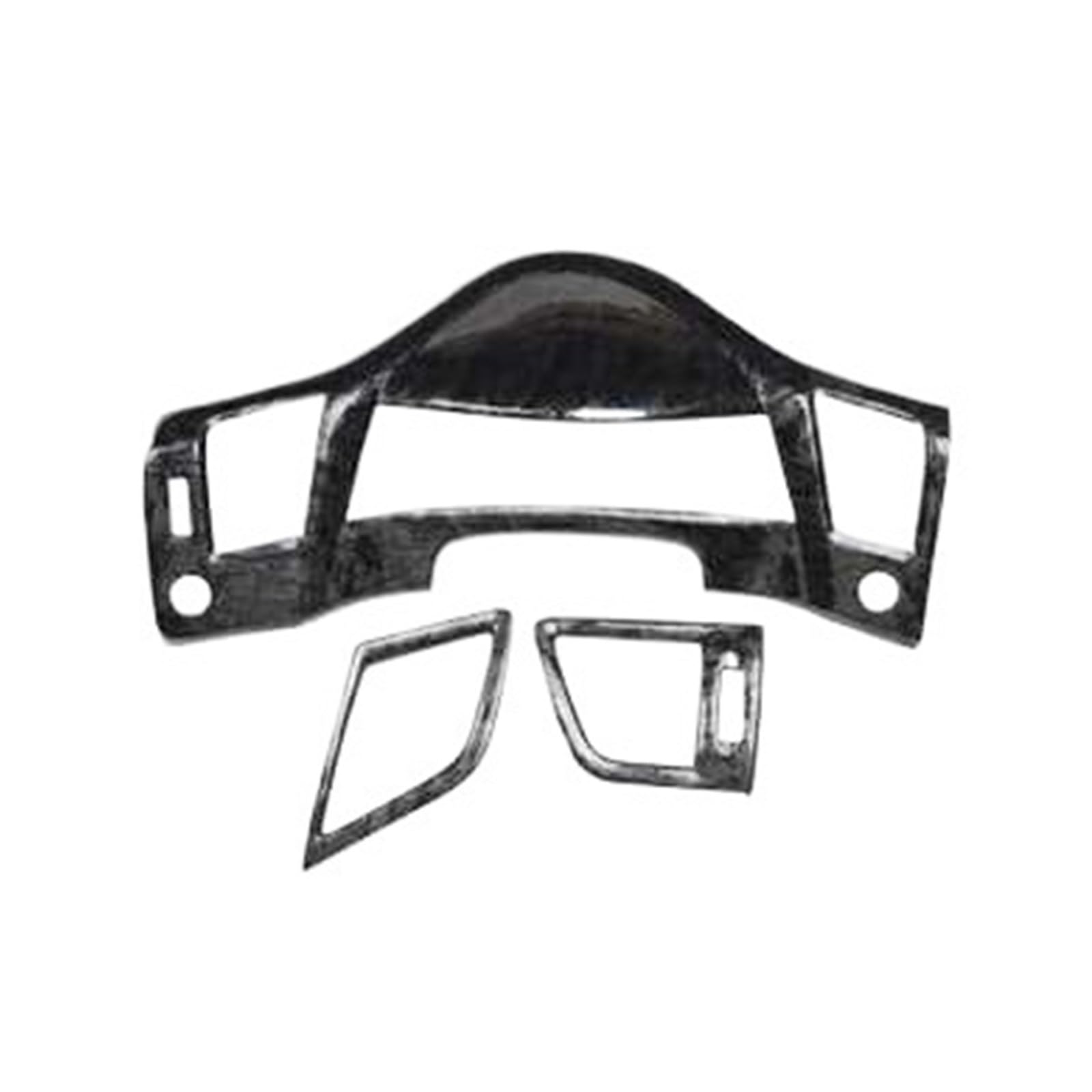 QBKGMEWCA Car Interior Modification Sticker Compatible for Civic 9th 9.5th Generation Carbon Fiber(Type19 3pcs)