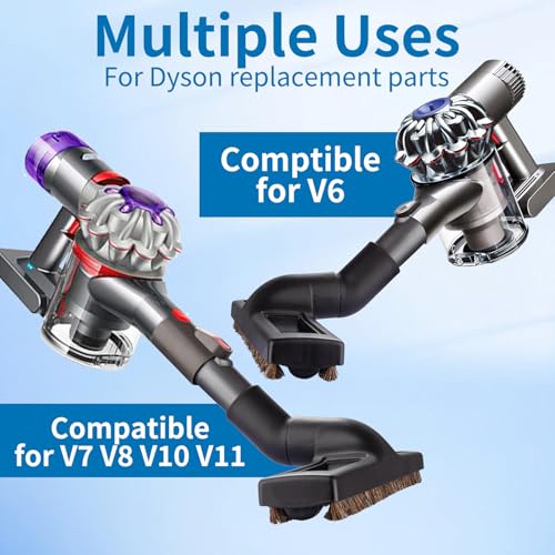 Image of Upgraded Hardwood Floor Attachment Replacement for Dyson Vacuum Attachments, for Dyson hardwood floor attachment Compatible with V6 V7 V8 V10 V11 Cordless Vacuum Attachments