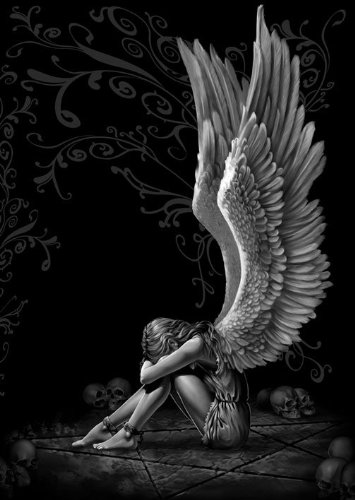 Poster Spiral Enslaved Angel 61X91,5 cm pour sublimer un salon ou une chambre