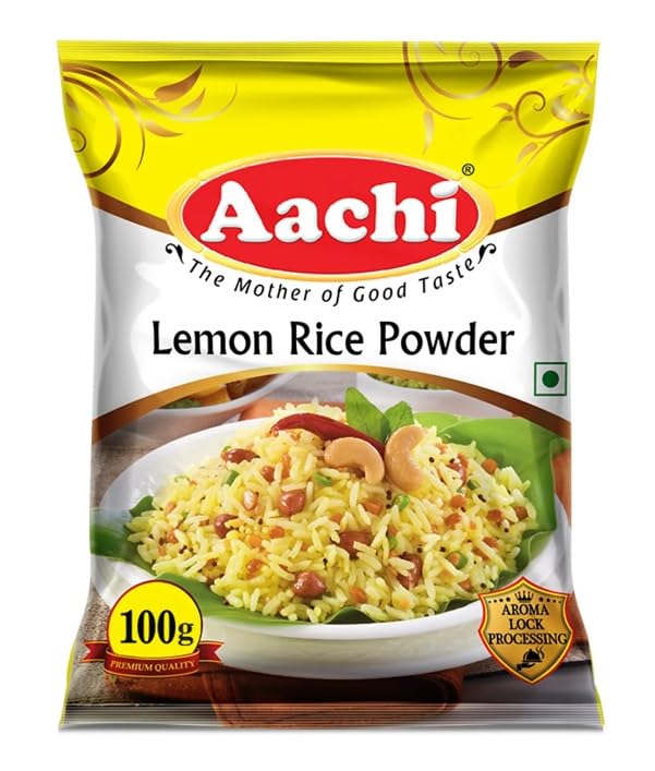 AACHI Lemon Rice Powder 300 Gram (50g -pack of 6) - Aachi Elimitchai satha podi (B0DBG2G54S) Amazon Price History, Amazon Price Tracker