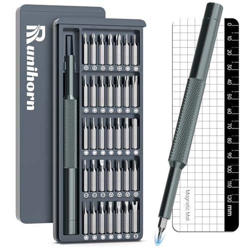 37 IN 1 Feinmechaniker Schraubendreher Set, Uhrmacherwerkzeug Set, Mini Schraubendreher-Set Magnetisches Reparaturwerkzeug-Set für Laptop, Phone, PC, MacBook, Switch, PS4, PS5, Xbox, Brille, Uhren