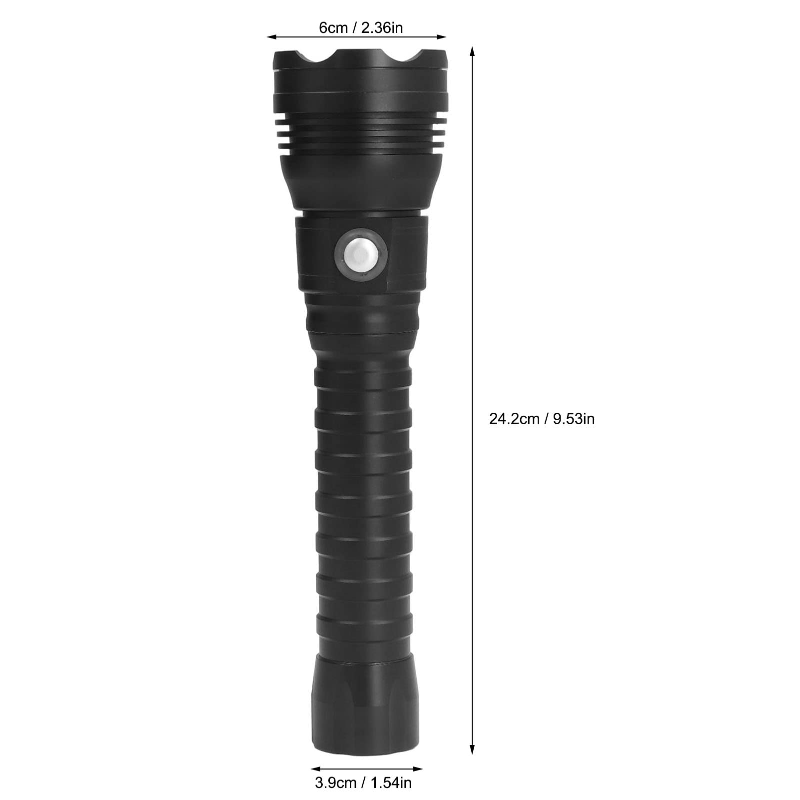 Torcia subacquea 10000 lumen XHP70 LED 4 modalità Lampada Immersione Ricaricabile IPX8 Lampada Subacquea Impermeabile 328 Piedi Lampada Subacquea Professionale