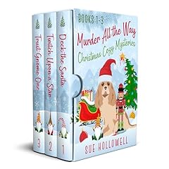 Murder All the Way Cozy Mystery Series Audiolibro Por Sue Hollowell arte de portada