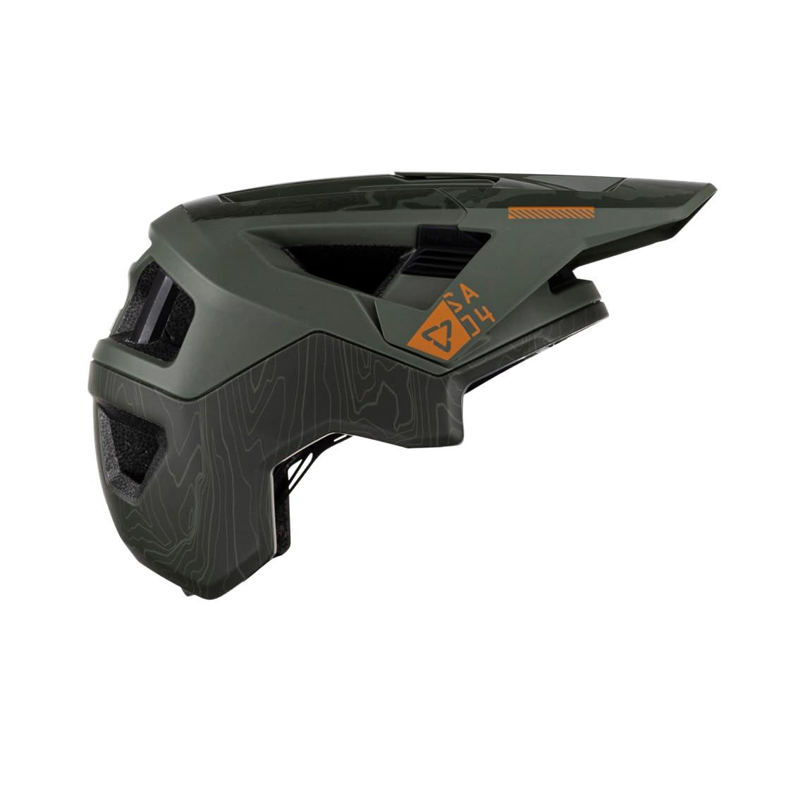Leatt MTB Allmtn 4.0 V23 Casco, Unisex, Verde Pino, Small