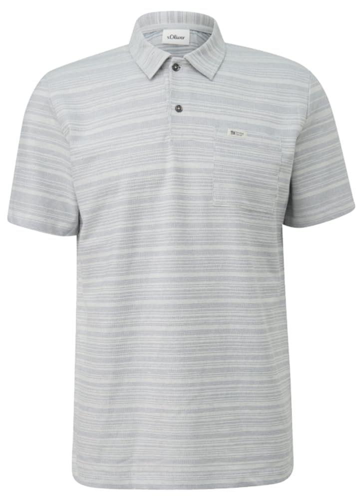 s.Oliver Men's 2181094 Polo Shirt (Pack of 1), White, XXL